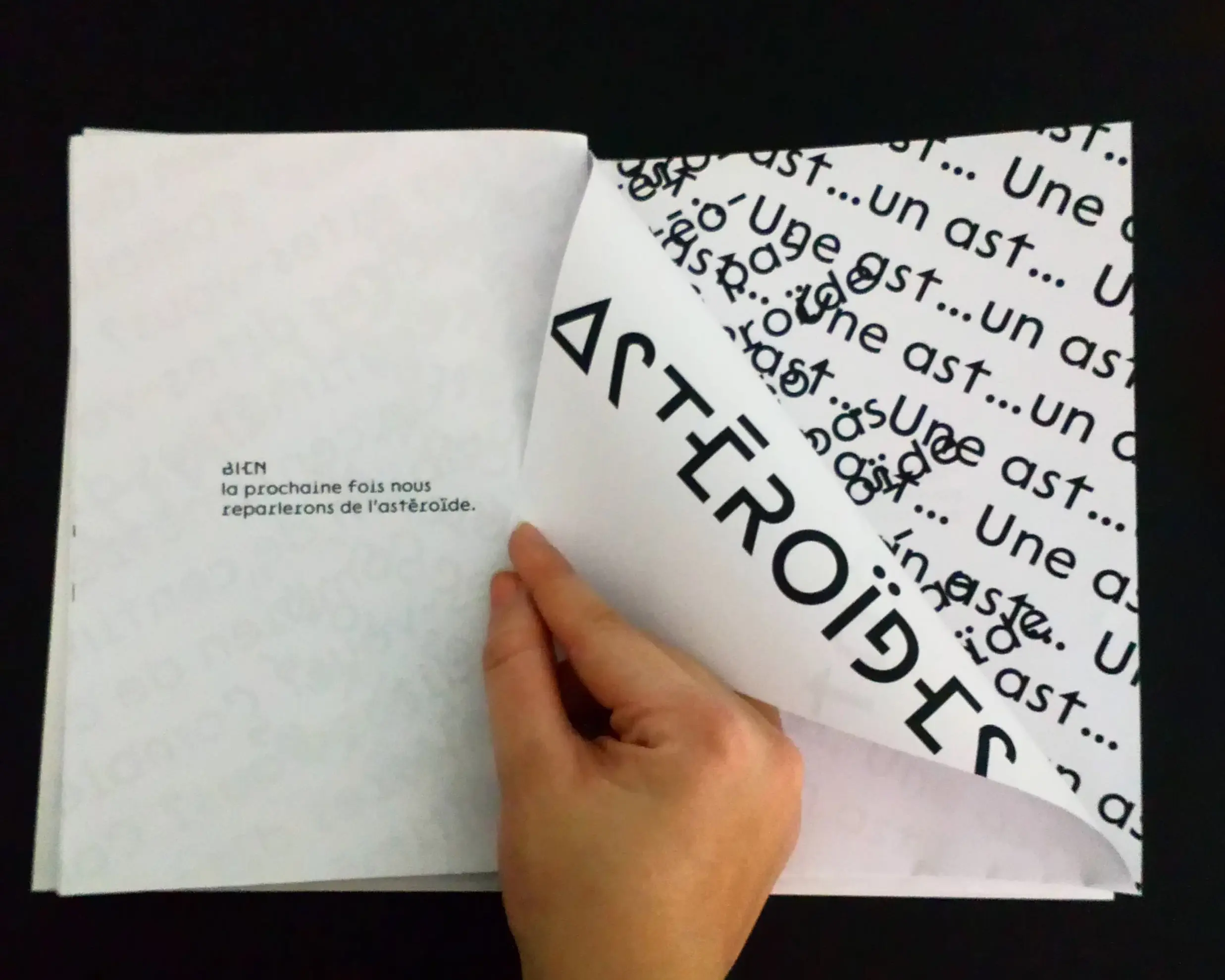 Superposition des pages