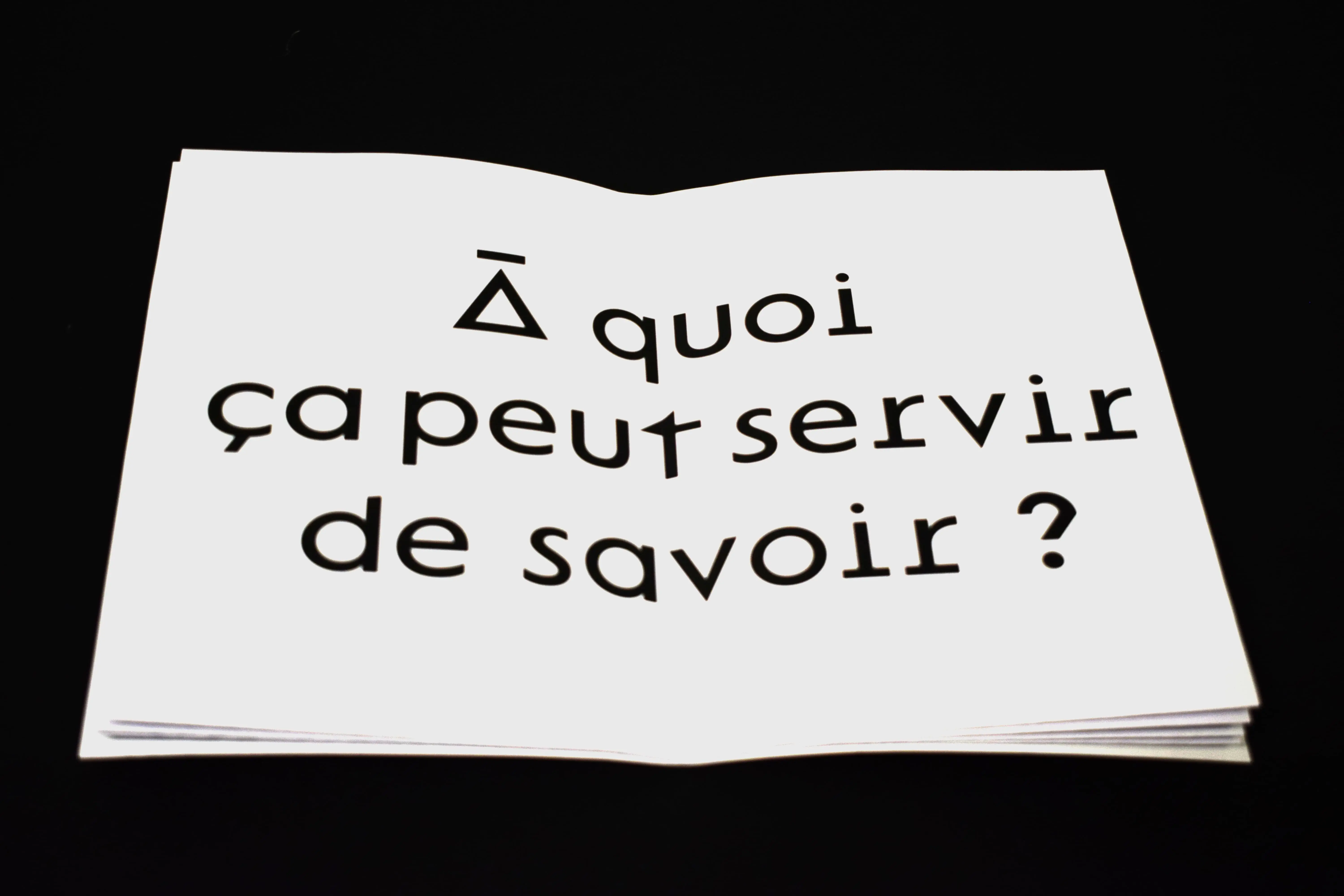 Superposition des pages